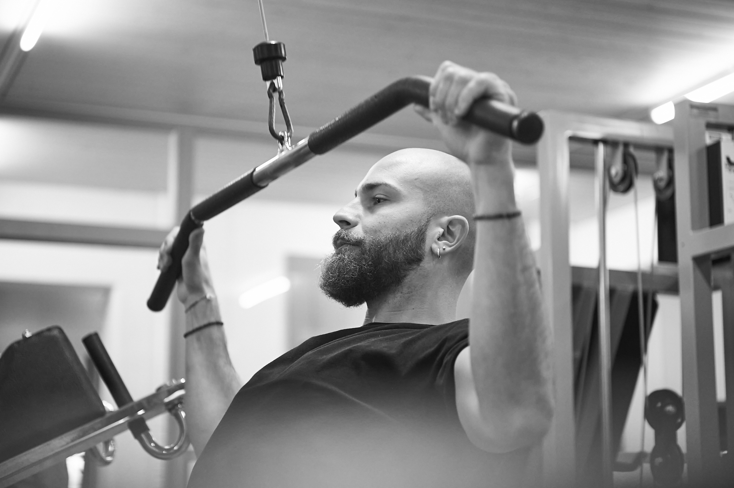 ZEN SHIN Fitness Mitglied beim trainieren