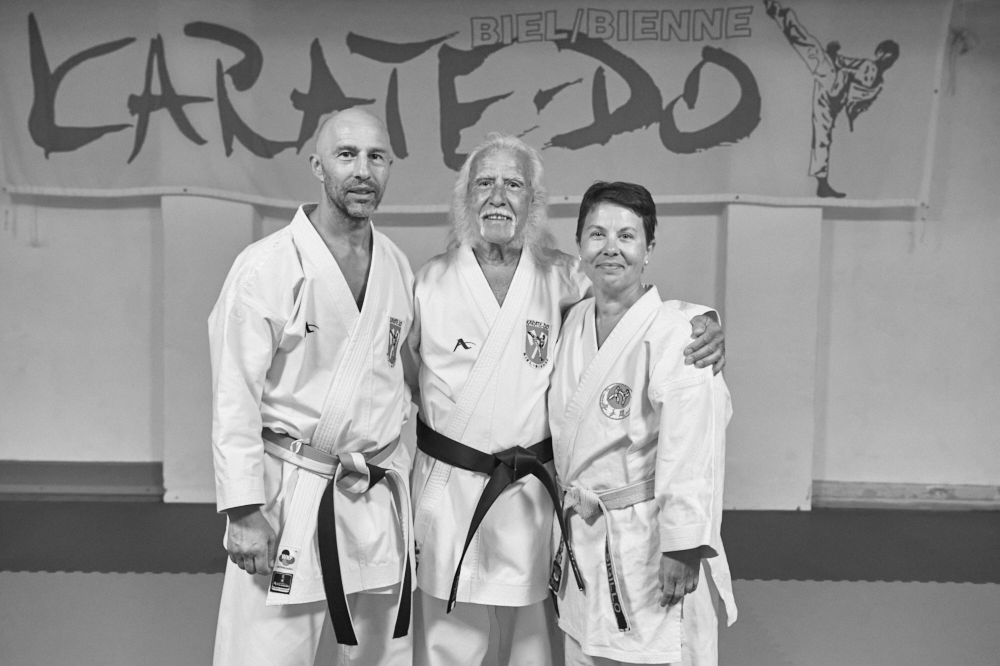 ZEN SHIN Gruppenbild von Dominique Sigillò, Salvatore Sigillò, Bellinda Sigillò