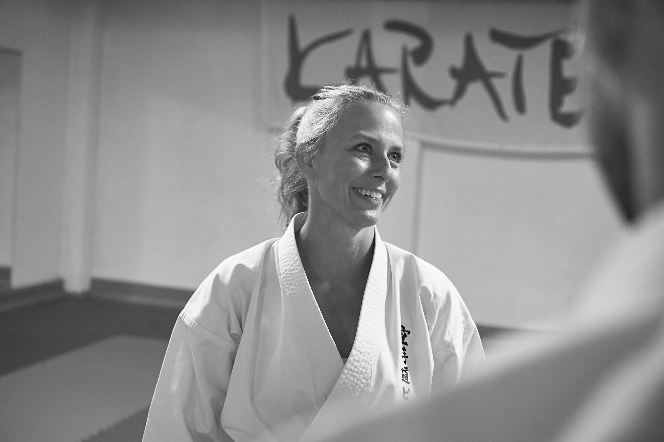 Übergabe des 6. Dan. Karate-Do an Michelle Saner
