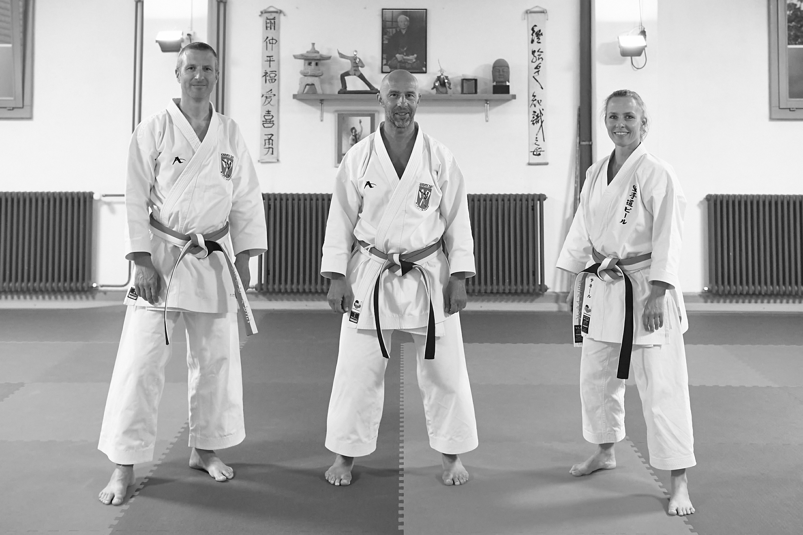 ZEN SHIN Daniel Mathys 6. Dan, Dominique Sigillò 7. Dan, Michelle Saner 6. Dan Karate-Do Biel/Bienne
