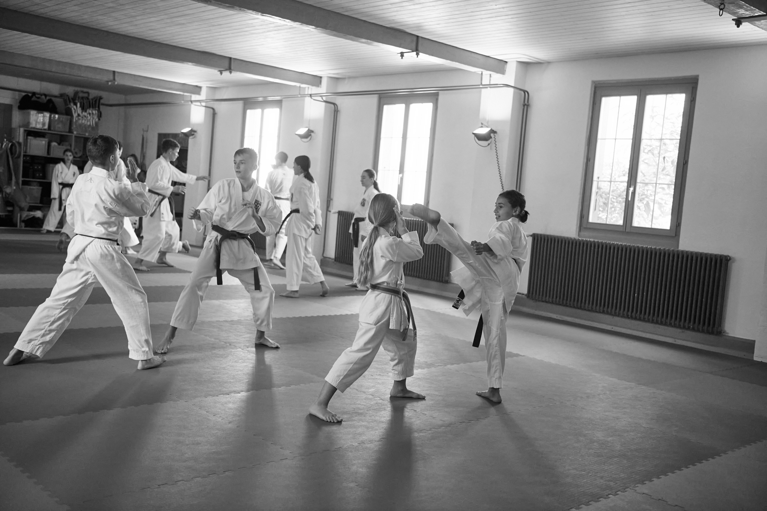 ZEN SHIN Karate-Wettkampf Training